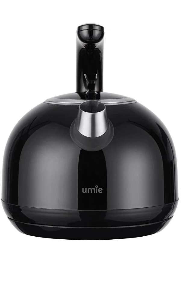 Umie Dijital Göstergeli Retro Kettle 1.7L Wifi & Bluetooth Dokunmatik Suya Akıllı Su Isıtıcısı Siyah